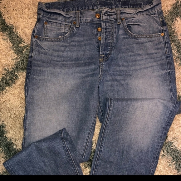 7 For All Mankind 1984 Cropped Boyfriend Jeans - Picture 5 of 6